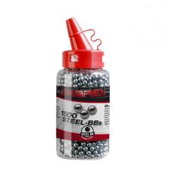 Biberon grande capacité de 1500 billes HQ acier BB cal 4.5