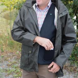 Gilet chauffant 3 niv 4 pads batterie rechargeable noir M à 2XL XL / 2XL