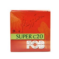 Boite de cartouches Super cal 20 70 bourre jupe 28g pb4 391m s