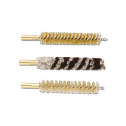 Set de nettoyage carabine 3 brosses petits et gros calibres 14mm
