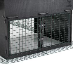 Enclos standard 2m pour poulailler surélevé 8 à 15 poules