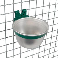 Bol aluminium mangeoires multi animaux ø10cm Lot de 10