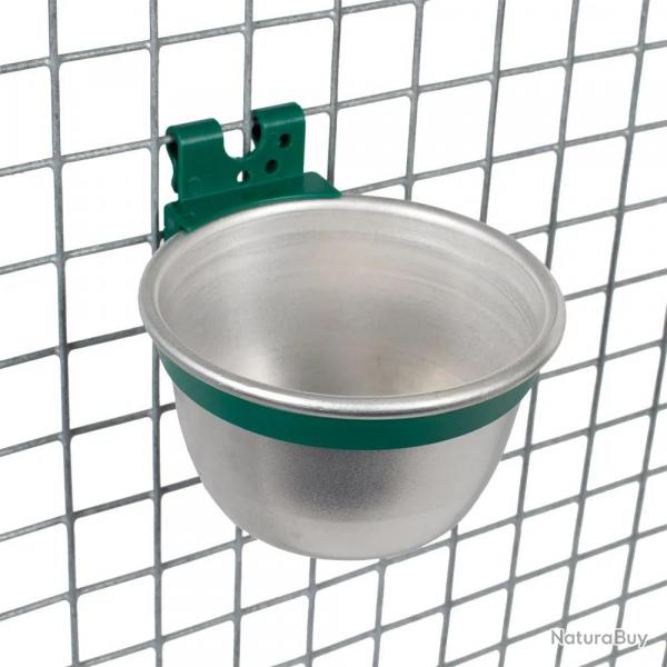 Bol aluminium mangeoires multi animaux ø10cm L'unité