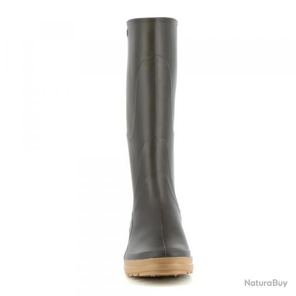 Bottes Femmes Karol PVC doublure jersey marron 36 à 41 36
