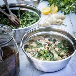 3 Saladiers avec couvercles