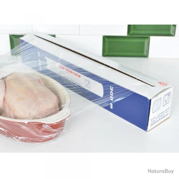 Rouleau de film tirable alimentaire 300 m x 30 cm