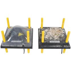 Couvercle pour panneau chauffant poussins 62w