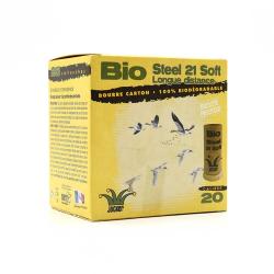 Boite de 25 cartouches Bio Steel acier étamé 21g calibre 20-70 6