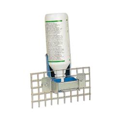 Abreuvoir porte bouteille lot de 2 fixation cage - galvanis&eacute;