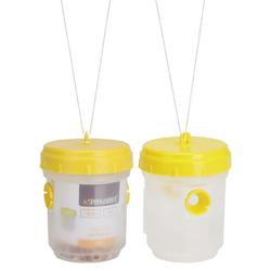 Piège à guêpe sans produits chimiques en plastique résistant Lot de 2