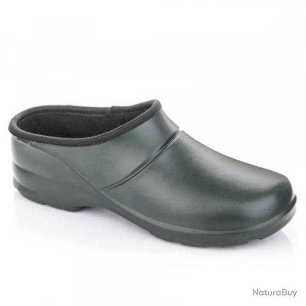 Sabots Cloack en plastique fourrés EVA vert 39 à 46 45 / 46