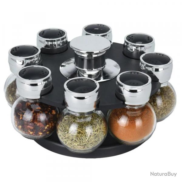Carrousel à épices 8 pots