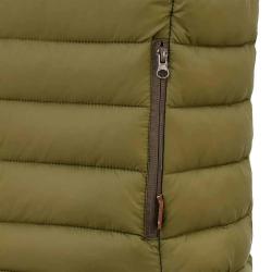 Doudoune sans manche polyamide kaki M à 3XL M