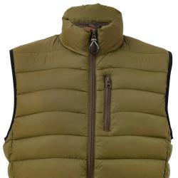 Doudoune sans manche polyamide kaki M à 2XL M