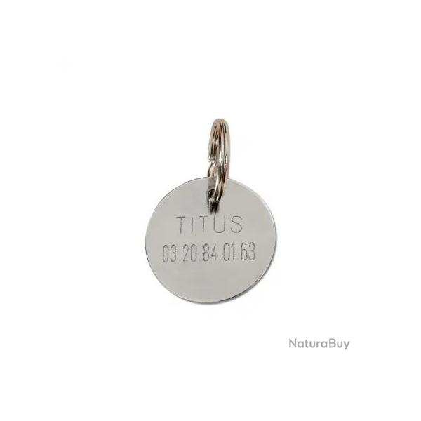 Mdaille  graver nickele Diamtre. 26 mm Argent