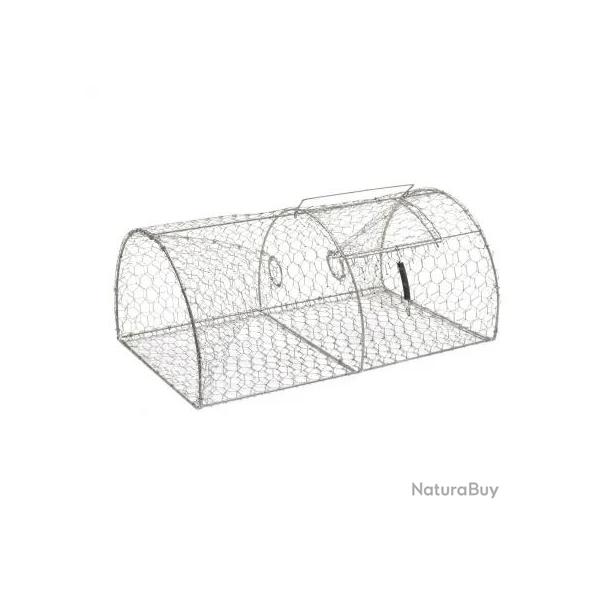 Nasse à écrevisses galvanisée maille 20 mm Longueur 50 cm