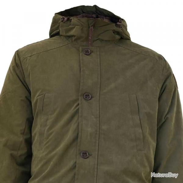 Parka homme déperlante Highland 4 poches polyester kaki S à 3XL M