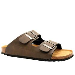 Sandales Tristan double bride réglables marron 40 à 45 43