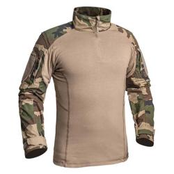 Chemise Ubas Fighter col montant zip coton polyester camo M à 3XL M
