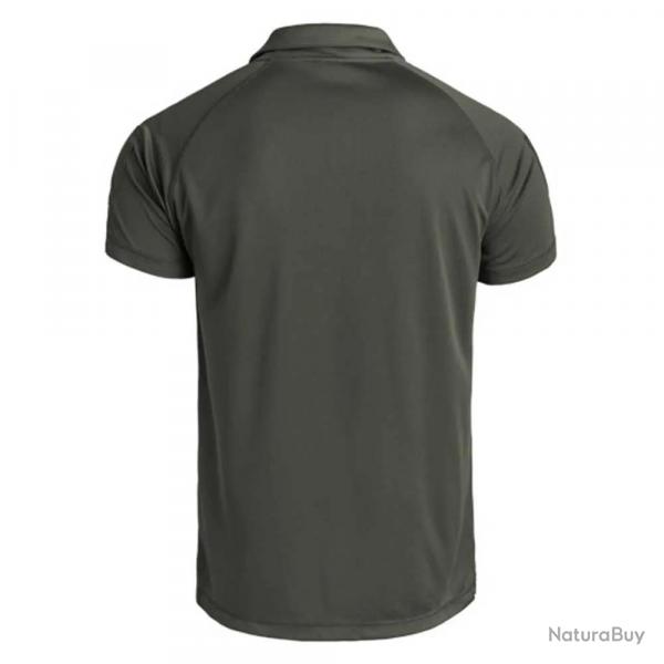 Polo A10 Instructor fit respirant polyester lger kaki M  3XL