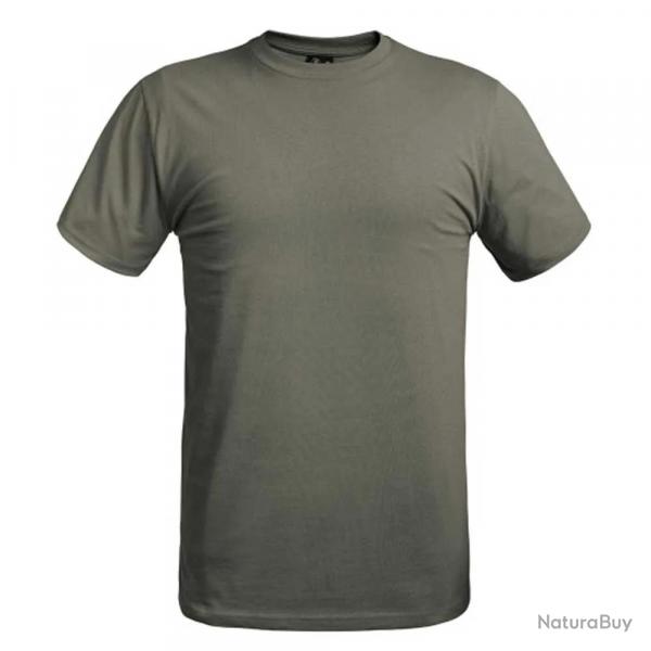 T-shirt Strong Manche Courte 100% Coton Kaki Tailles M à 3XL M