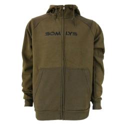 Sweat à capuche marron de taille S à 3XL M