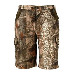 Bermuda Treeland léger polyester coton camo forest/marron 38 à 48 46