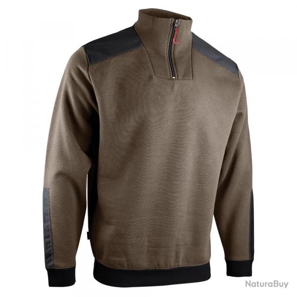 Sweat camionneur homme Cuzco marron de M  3XL L