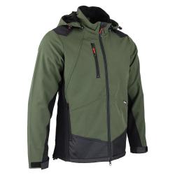 Blouson Softshell River polaire polyester kaki noir M à 3XL M