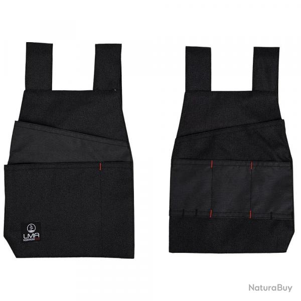 Lot de 2 poches flottantes amovibles Mobile Noir