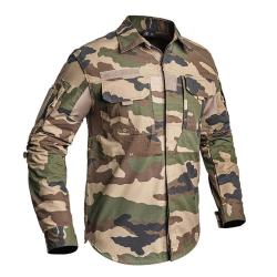 Chemise Fighter respirante mesh coton polyester camo CE M à 3XL