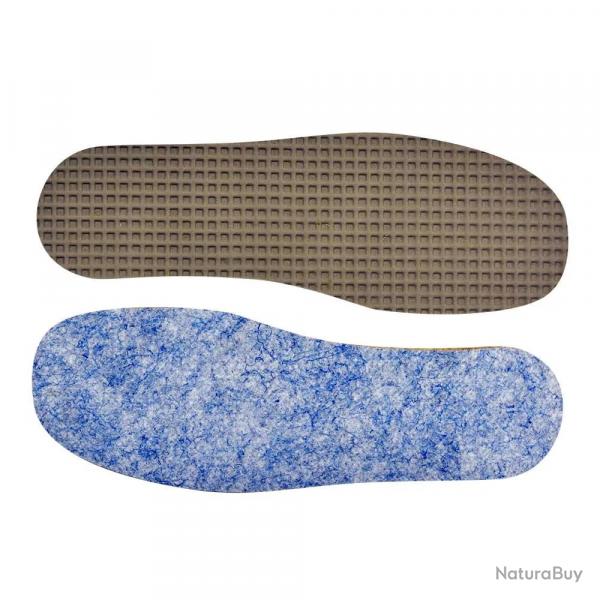 Semelles anti-bactrienness antidrapantes feutre 37/38  45/46 43 / 44