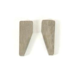 Lame de rechange pour affuteur carbure croisées en V précis