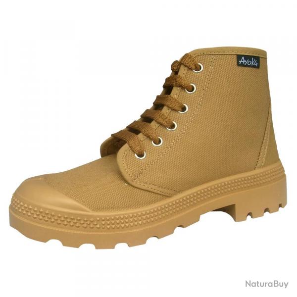 Chaussures Brousse toile tige en coton beige 39  46 41