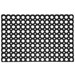 Paillasson caoutchouc 60x40x1,2cm antidérapant entrée