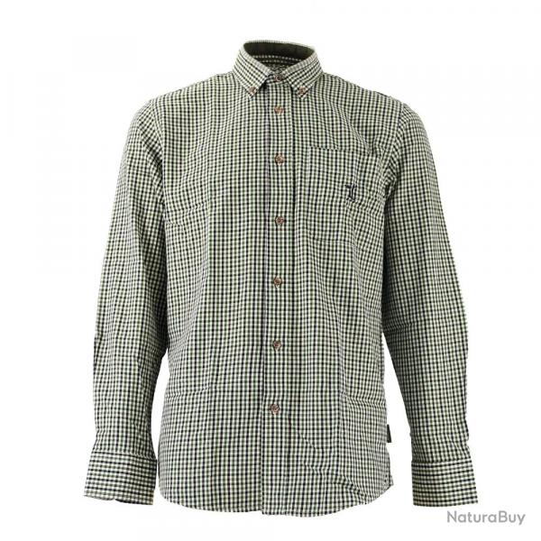 Chemise Percussion tradition 100 coton col boutonné