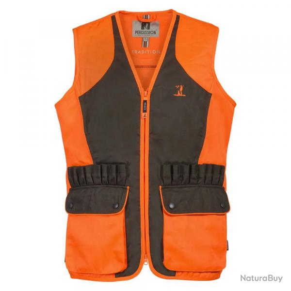 Gilet Percussion tradition haute visibilité déperlant M