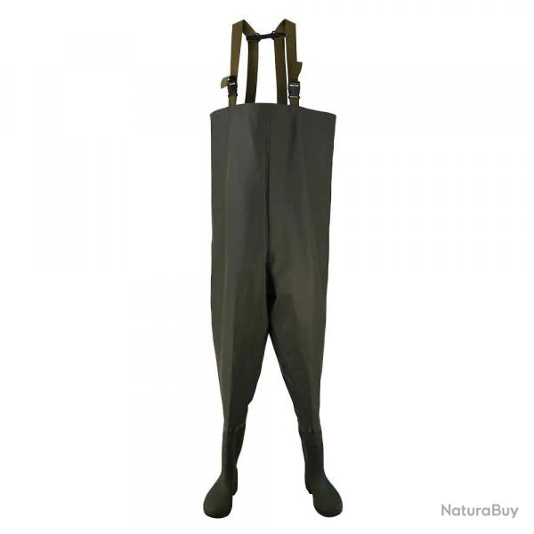 Waders PVC haute résistance soudure qualité poche intérieure 40 / 41