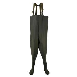 Waders PVC haute résistance soudure qualité poche intérieure 42 / 43