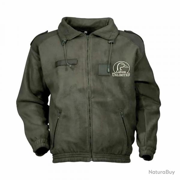 Polaire Baie 100% Polyester Anti-Bouloche 400g 2 Poches 2XL