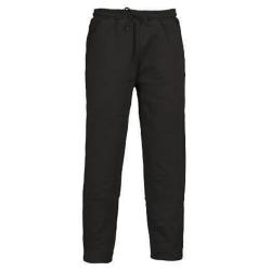 Jogging pantalon molleton charbon coton/polyester 3 poches L
