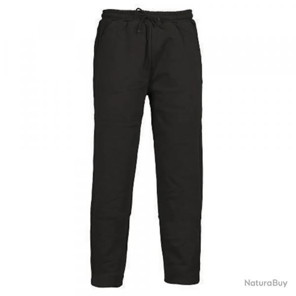 Jogging pantalon molleton charbon coton/polyester 3 poches 2XL