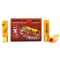 Boîte de 5 cartouche Ddupleks® sans plomb Cal. 20/70