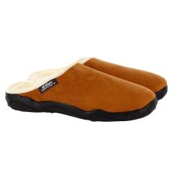 Chaussons Mules Fourrées Doudou Marron Airplum 45