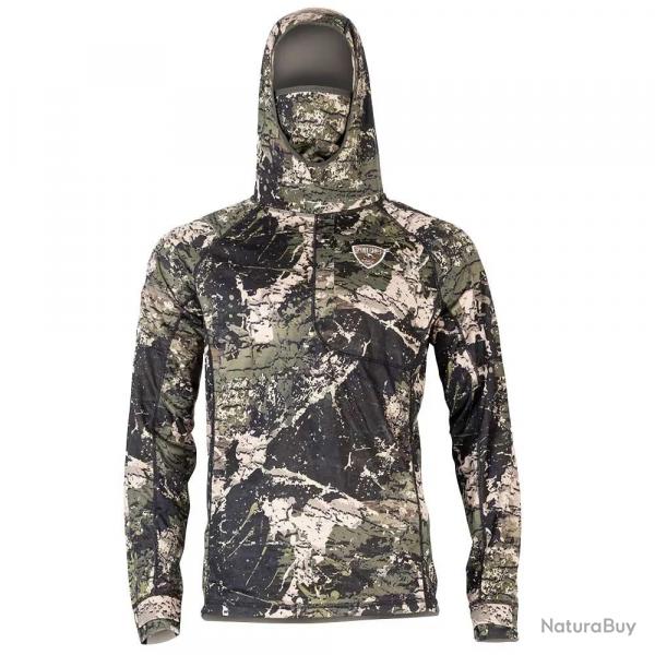 Gilet Rover polyester ultra lger respirant capuche masque facial M