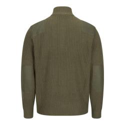 Pull zippé Walker and Hawkes Gardham Vert 3XL