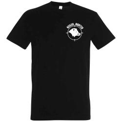 T-Shirt Keiler Hunter noir 100% coton manches courtes logo 1 L