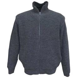 Blouson Cicero gris 70% acrylique 30% laine Gris XL