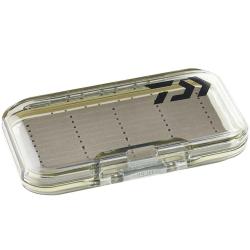 Boîte à leurres avec cloison mousse pour hameçons pêche 15,5x8cm ou 19x11cm S
