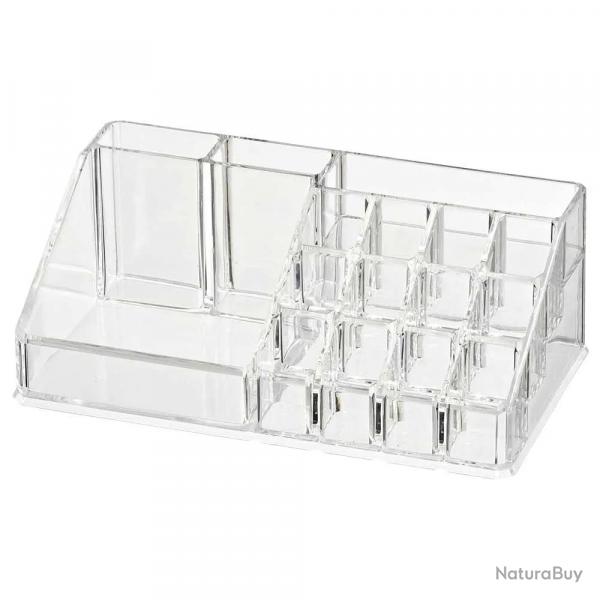 Organiseur rangement cosmétique multi-compartiments